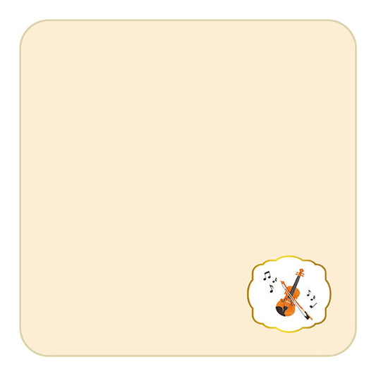 MUSIC ENSEMBLEギフトタオルハンカチ バイオリン