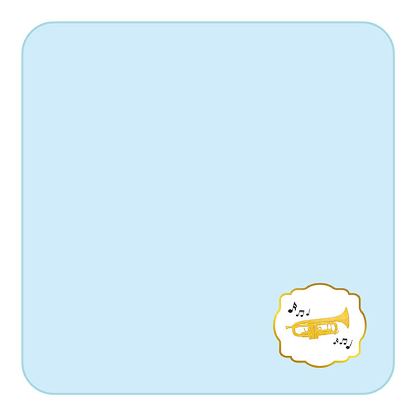 MUSIC ENSEMBLEギフトタオルハンカチ　トランペット