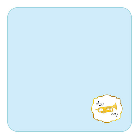 MUSIC ENSEMBLEギフトタオルハンカチ　トランペット