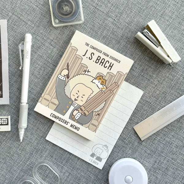 メモ帳　バッハ