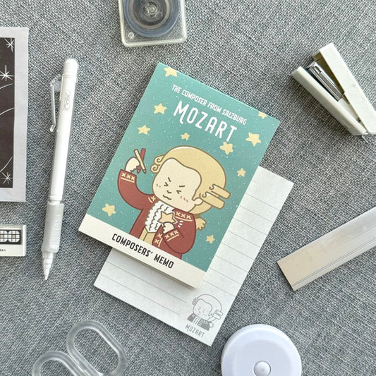 メモ帳　モーツァルト