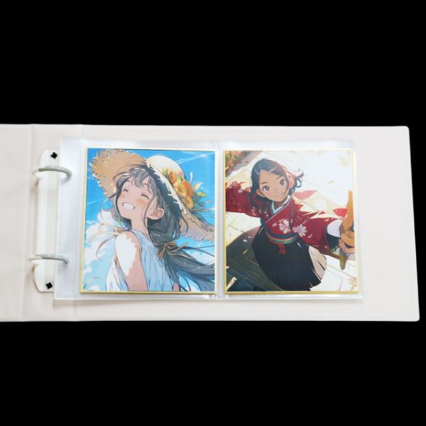 色紙 大切なミニ色紙のコレクションにおすすめ☆ミニ色紙アルバム【ZMS-120