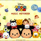 ディズニーツムツム五線ノート６段 （シールつき）