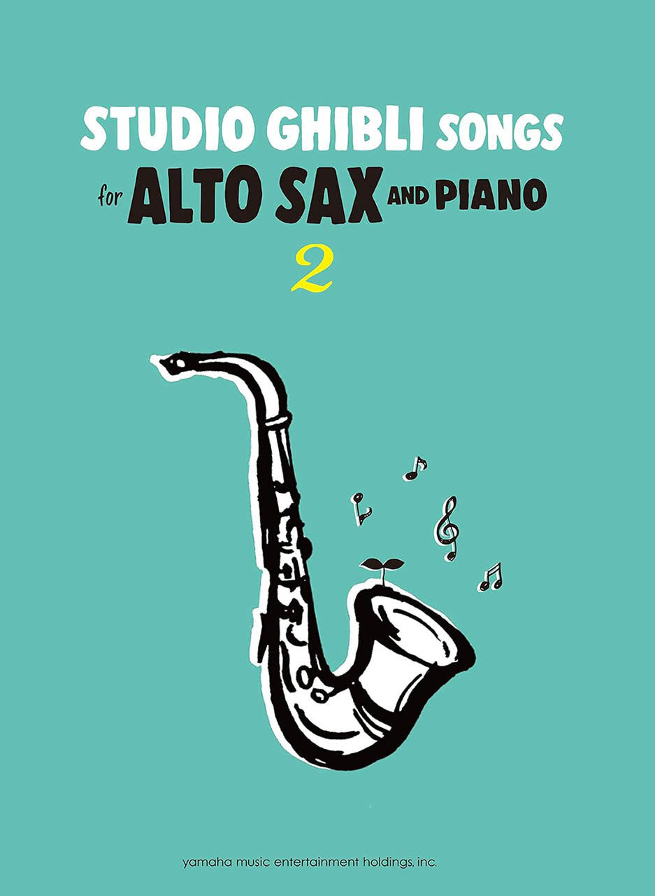 Studio Ghibli Songs for Alto Sax and Piano Vol.2 Intermediate