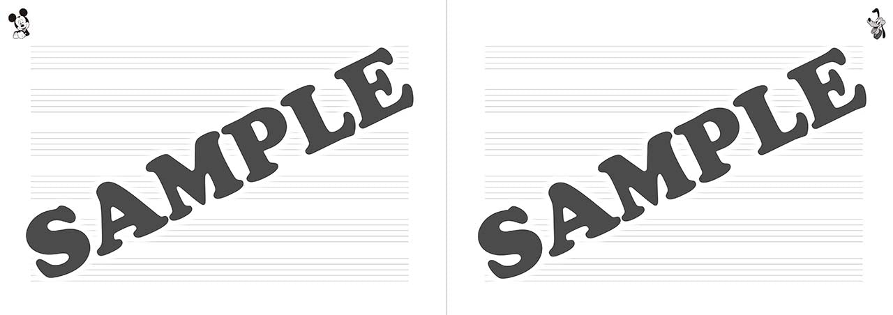 ミッキーといっしょ　おんがくのーと　６だん