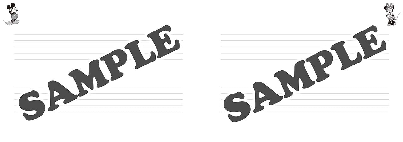 ミッキーといっしょ　おんがくのーと　２だん
