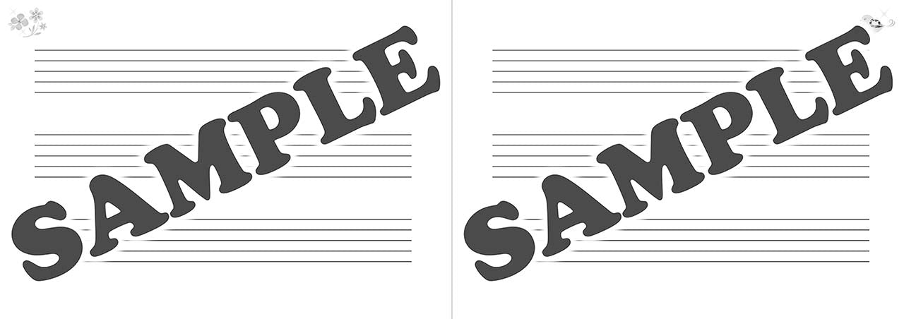 おんがくのーと　ディズニープリンセス３だん（シールつき）