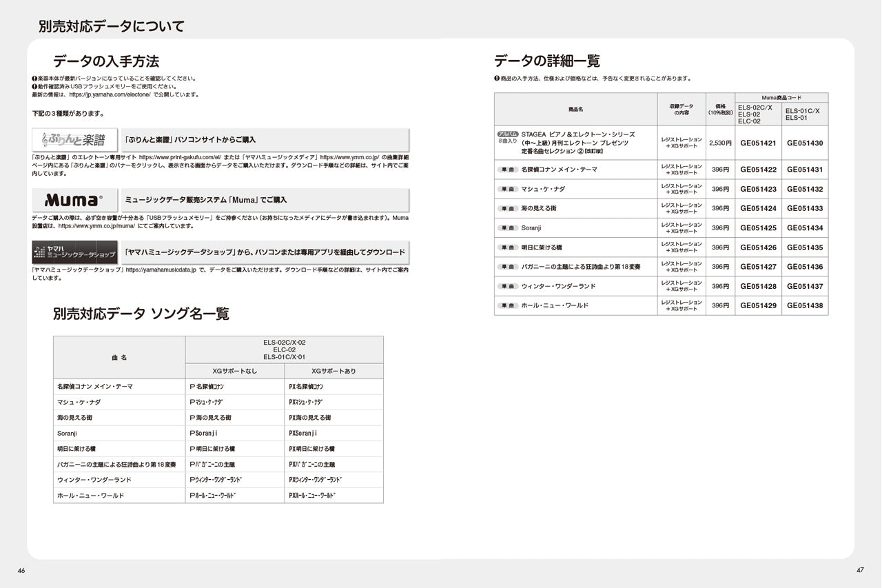 STAGEA ピアノ&エレクトーン 中～上級 月刊エレクトーンPresents 定番名曲セレクション 2【改訂版】