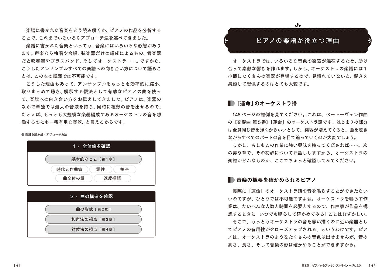 音楽の見取り図～聴き方・弾き方が変わる楽曲分析入門～