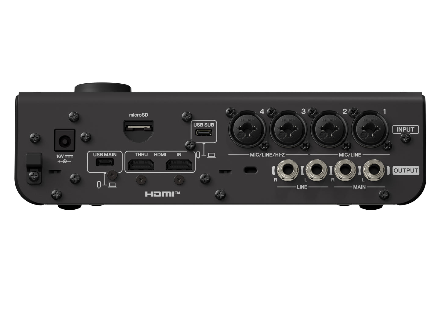 ヤマハ USBオーディオインターフェイス URX44V B