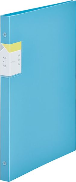 クリアーファイル　カキコ　差し替え式　水色