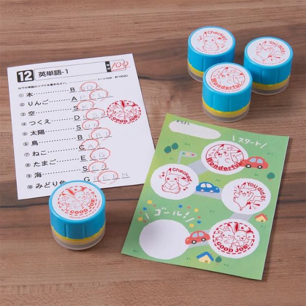 ポケットモンスター　先生の英語のごほうびスタンプ