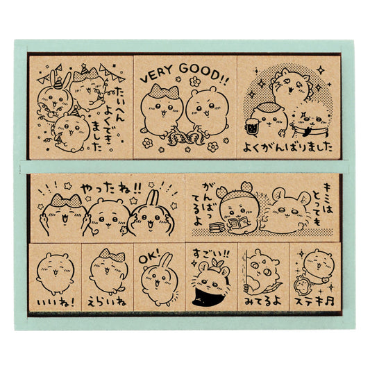 ちいかわ 木製ごほうびスタンプ パーティー【発注単位:3個】