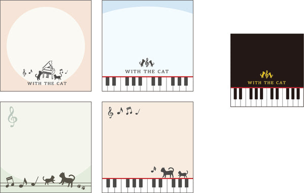 ブロックメモ　ピアノⅢ