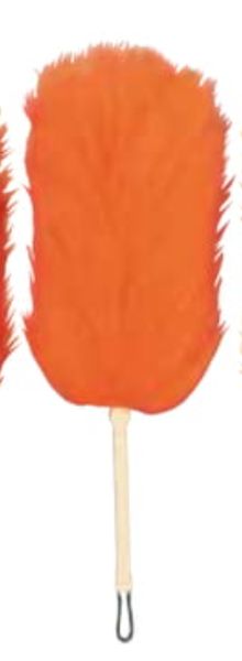 毛バタキ　オレンジ