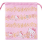 巾着　ハローキティ　 ピンク