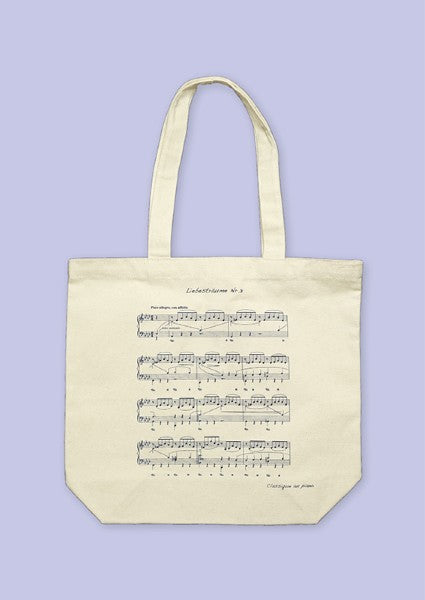 譜面トートバッグ「愛の夢　第３番」