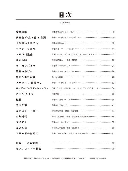 脳トレピアノの世界　初級編