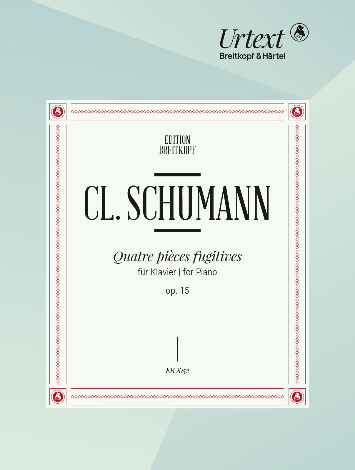 シューマン：4つのつかの間の小品 Op.15/Draheim編 【輸入：ピアノ】