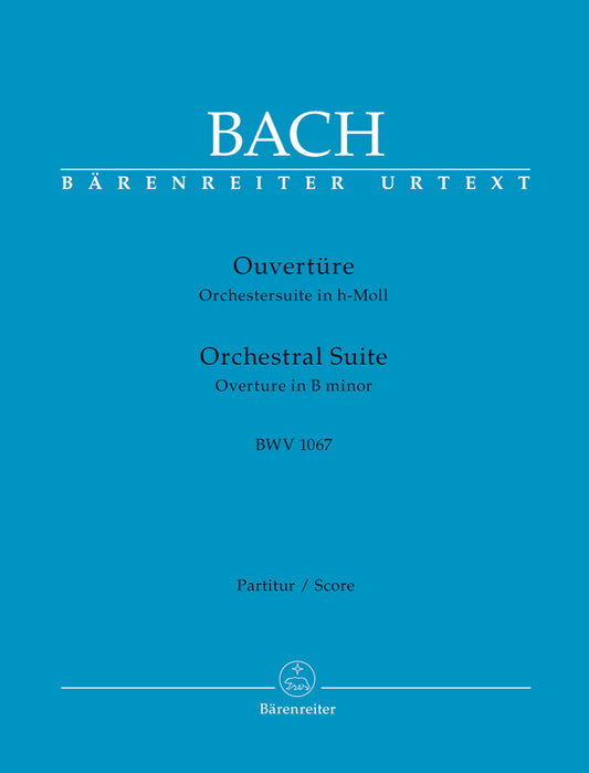 バッハ:管弦楽組曲 第2番 ロ短調 BWV 1067/Besseler/Heinrich/Gruss/Hans編 【輸入:室内楽(スコア)】