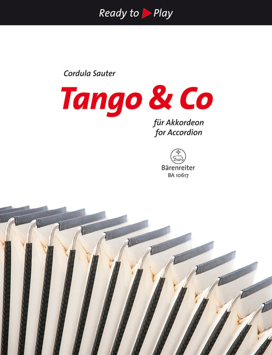 レディ・トゥ・プレイ: タンゴ & Co/Sauter編: 演奏用スコア 【輸入:アコーディオン】