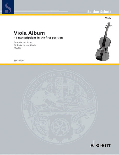 SCHOTT VIOLA ALBUM 【輸入:ヴィオラ】