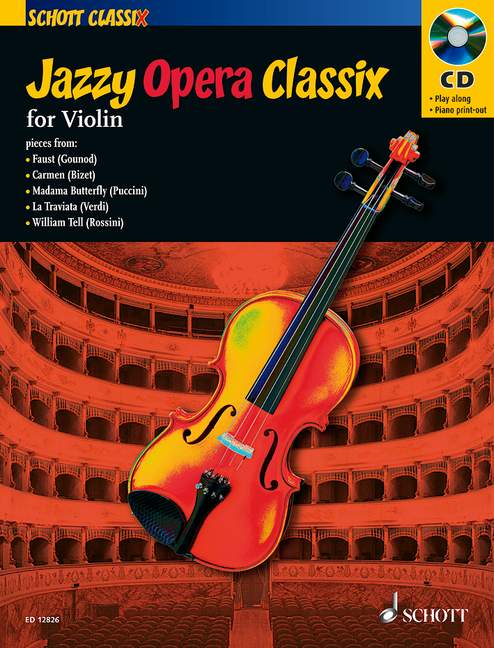 JAZZY OPERA CLASSIX(+CD)/FELLOWS 【輸入:ヴァイオリン】