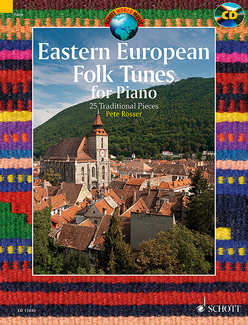 ピアノのための東欧民謡集: 25の民謡小品/Rosser編(CD付) 【輸入：ピアノ】