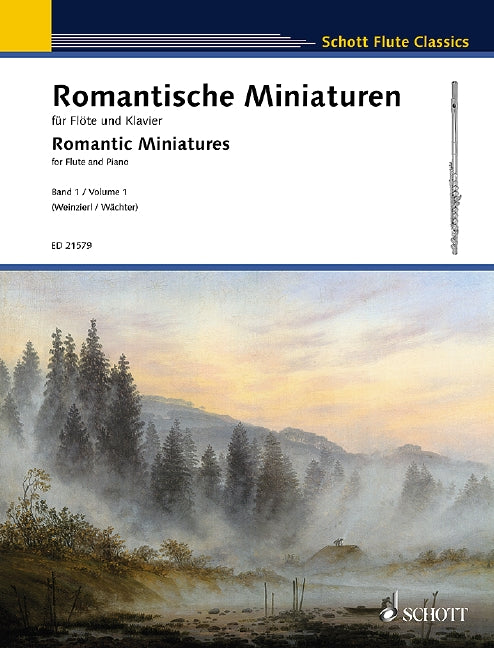 ロマンティック小品集 第1巻/Waechter, Weinzierl編 【輸入：フルート】