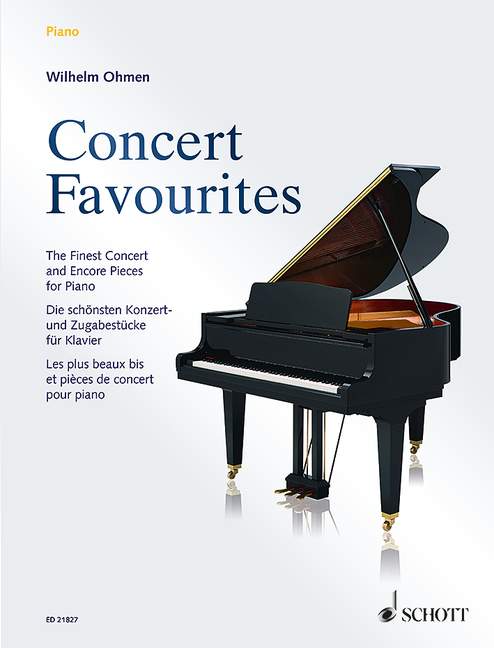 コンサート･フェイバリット集: The Finest Concert & Encore Pieces/オーメン編 【輸入：ピアノ】