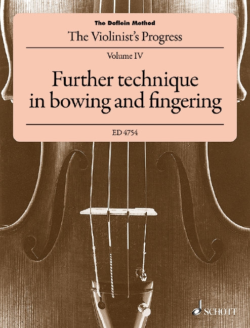 ドフライン：バイオリン教本 第4巻: ボウイングとフィンガリング 【輸入：ヴァイオリン】