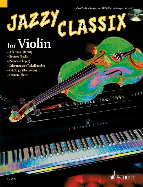 JAZZY CLASSIX(+CD)/BROCHHAUSEN/JUCHEM 【輸入:ヴァイオリン】