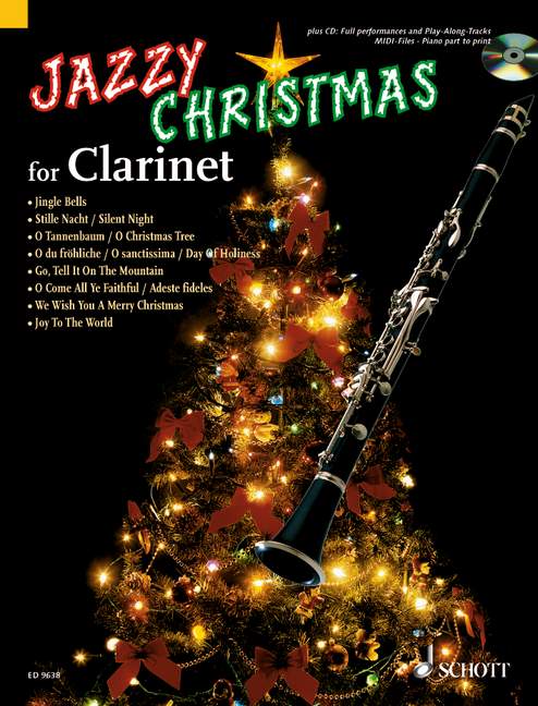 JAZZY CHRISTMAS FOR CLARINET(+CD) 【輸入：クラリネット】