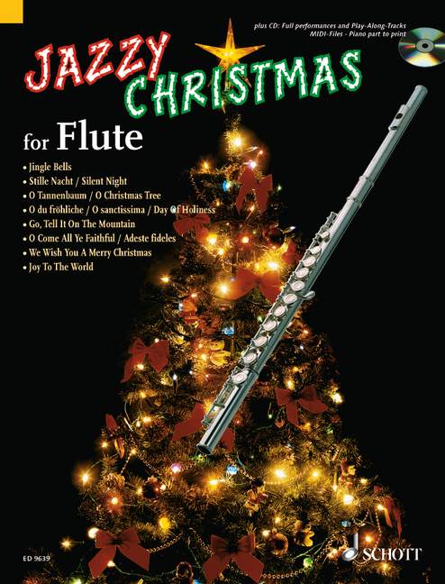 JAZZY CHRISTMAS FOR FLUTE(+CD) 【輸入：フルート】