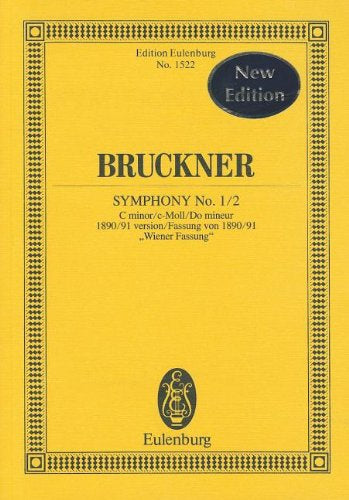 ブルックナー：交響曲 第1番 ハ短調(ウィーン第2稿 1891年)/ブロッシュ編: スタディ・スコア 【輸入：オーケストラ(スコア)】