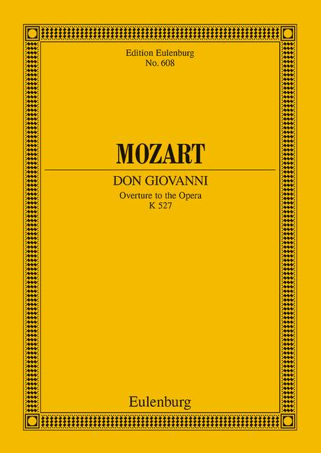 モーツァルト：オペラ「ドン・ジョヴァンニ」 KV 527: 序曲: スタディ・スコア 【輸入：オーケストラ(スコア)】
