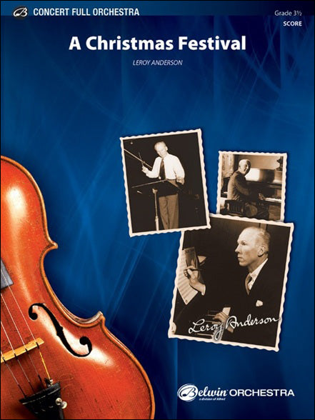 アンダーソン：クリスマス・フェスティヴァル(オーケストラ版): フル・スコア 【輸入：オーケストラ(スコア)】