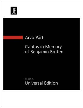 ペルト：ベンジャミン・ブリテンへの追悼歌～オーケストラとベルのための 【輸入：オーケストラ(スコア)】