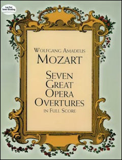 モーツァルト：7つのオペラ序曲集: 大型スコア 【輸入：オーケストラ(スコア)】