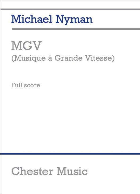 ナイマン：MGV (超高速音楽): スタディスコア 【輸入：オーケストラ(スコア)】