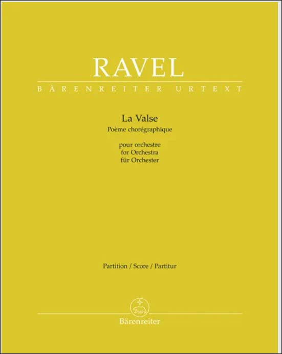 ラヴェル：管弦楽のための舞踏詩「ラ・ヴァルス」/原典版/Woodfull-Harris編: 指揮者用大型スコア 【輸入：オーケストラ(スコア)】