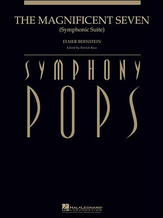 バーンスタイン：交響組曲「荒野の七人」/ルス編: スコアとパート譜セット 【輸入：オーケストラ･パート譜】