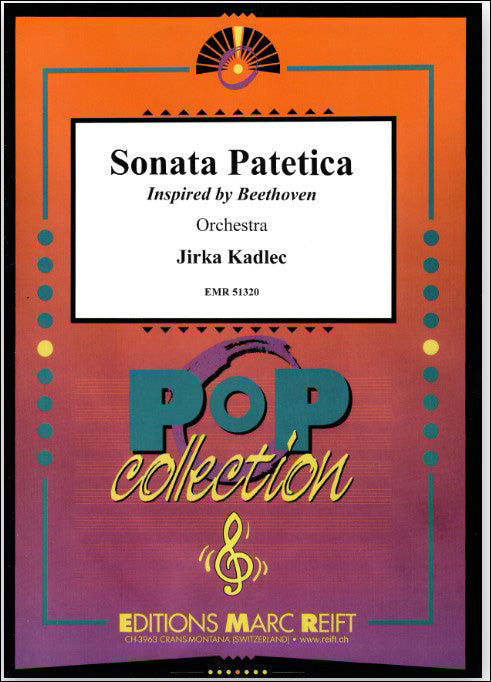 カドレツ：悲愴ソナタ ～ベートーヴェンにインスパイアされて 【輸入：オーケストラ･パート譜】