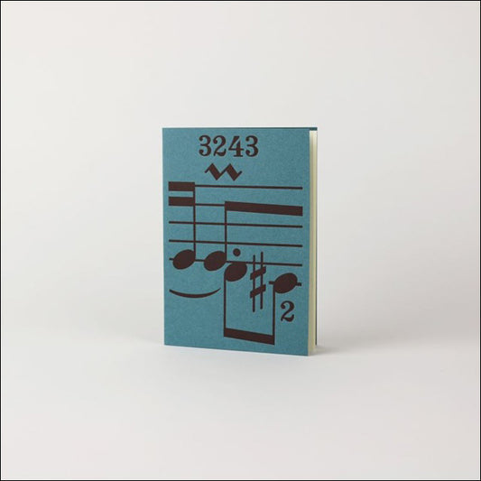 グリーティング・カード - 楽譜(封筒付) 11.4 x 16.2 cm 【輸入：書籍】
