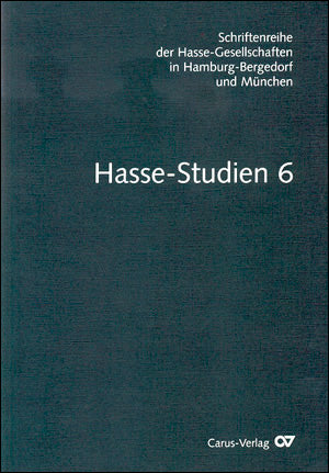 ハッセ研究　第6巻/Wiesend, Hochstein, Landmann, Ryschawy, Hofmann, Neubacher, Marx, Schmidt-Hensel & Drauschke著 【輸入：書籍】