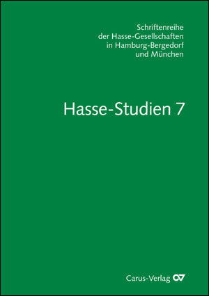 ハッセ研究　第7巻/Landmann, Zorawska-Witkowska, Jonasova, Ottenberg & Norenberg著 【輸入：書籍】