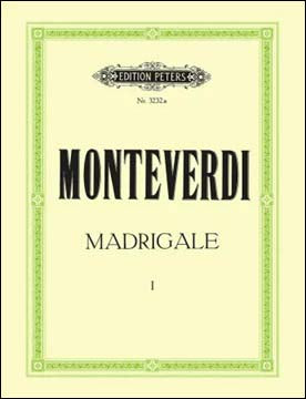 モンテヴェルディ：マドリガル 第1集/無伴奏混声合唱(伊語) 【輸入：合唱】
