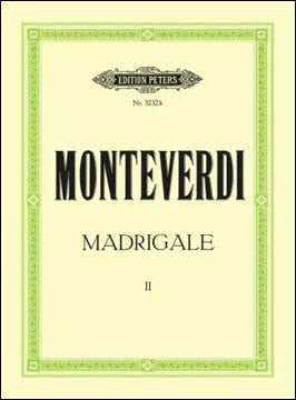 モンテヴェルディ：マドリガル 第2集/無伴奏混声合唱(伊語) 【輸入：合唱】