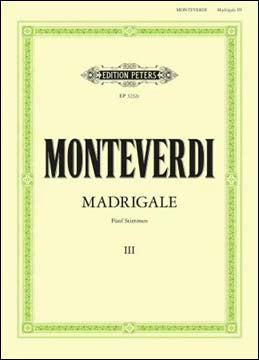 モンテヴェルディ：マドリガル 第3集/無伴奏混声合唱(伊語) 【輸入：合唱】