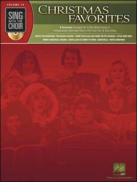 合唱とともに歌う 第10巻: クリスマス・フェイバリッツ: CD付 【輸入：合唱】
